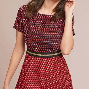 Anthropologie Maeve Colorblocked Dress -- Size 2